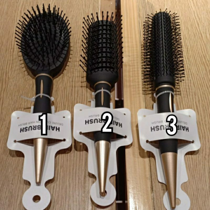 deluxe hair brush miniso / sisir miniso