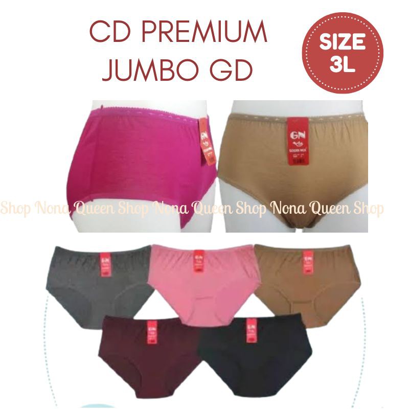 1biji CD GOLDEN NICK JUMBO Celana dalam hamil wanita jumbo | GN jumbo | cd GN SIZE 3L