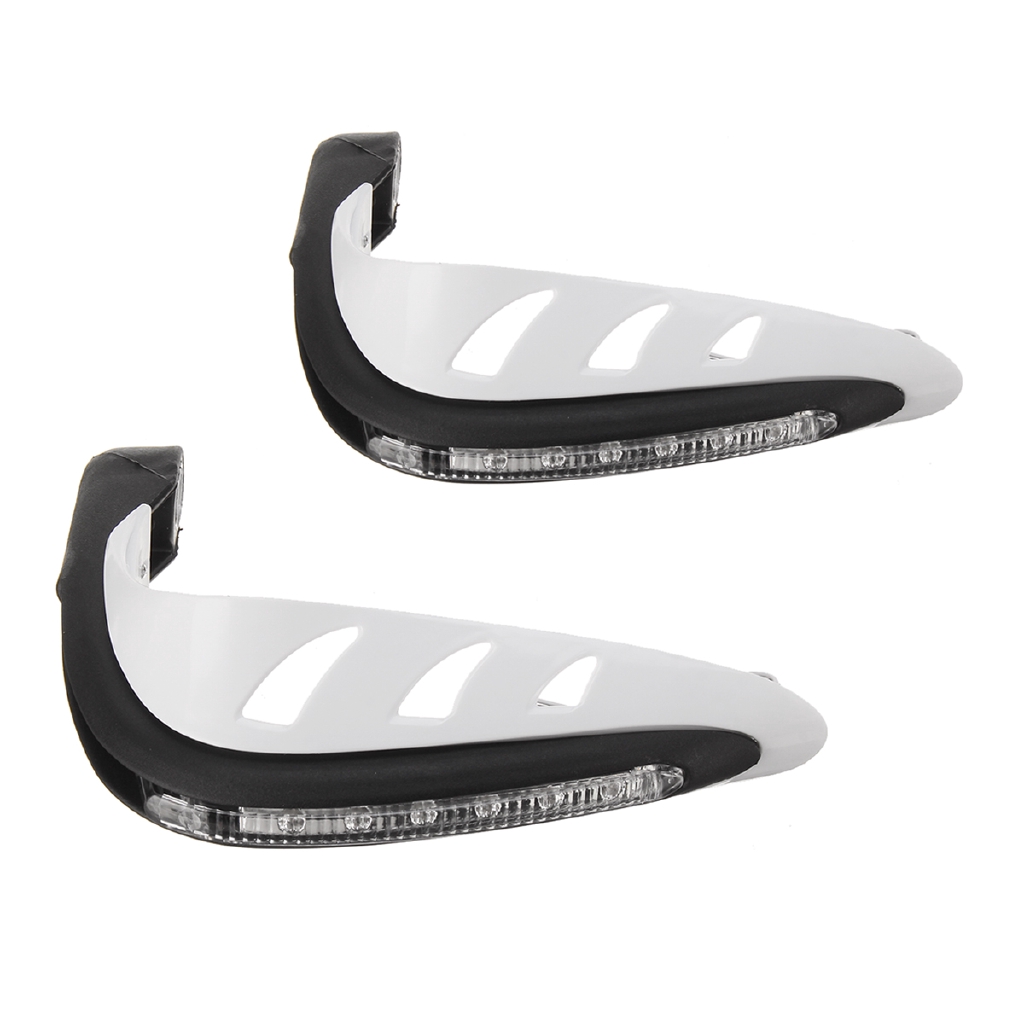 1 Pasang Pelindung Handguard Motor dengan Lampu LED Warna 1 Pasang Pelindung Handguard Motor dengan Lampu LED Warna