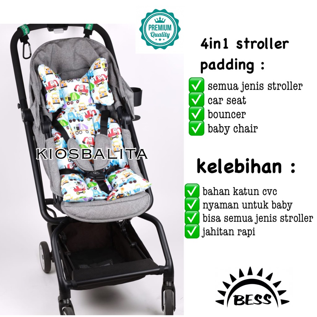 TERLARIS!! ALAS STROLLER UNIVERSAL ALAS STROLLER BISA SEMUA STROLER / ALAS CAR SEAT BOUNCER ALAS DUDUK BAYI