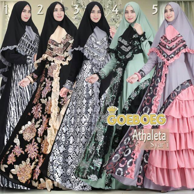 Gamis syar'i Athaleta part 2 by goeboeg