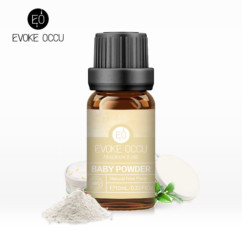 Evoke Occu - Baby Powder 10ml Fragrance Oil Minyak Aroma Terapi Diffuser Humidifier Natural Relax Fresh Candle Soap Bath Aromatherapy