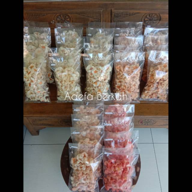 

Kerupuk Telur Asin 100gr Varian Rasa