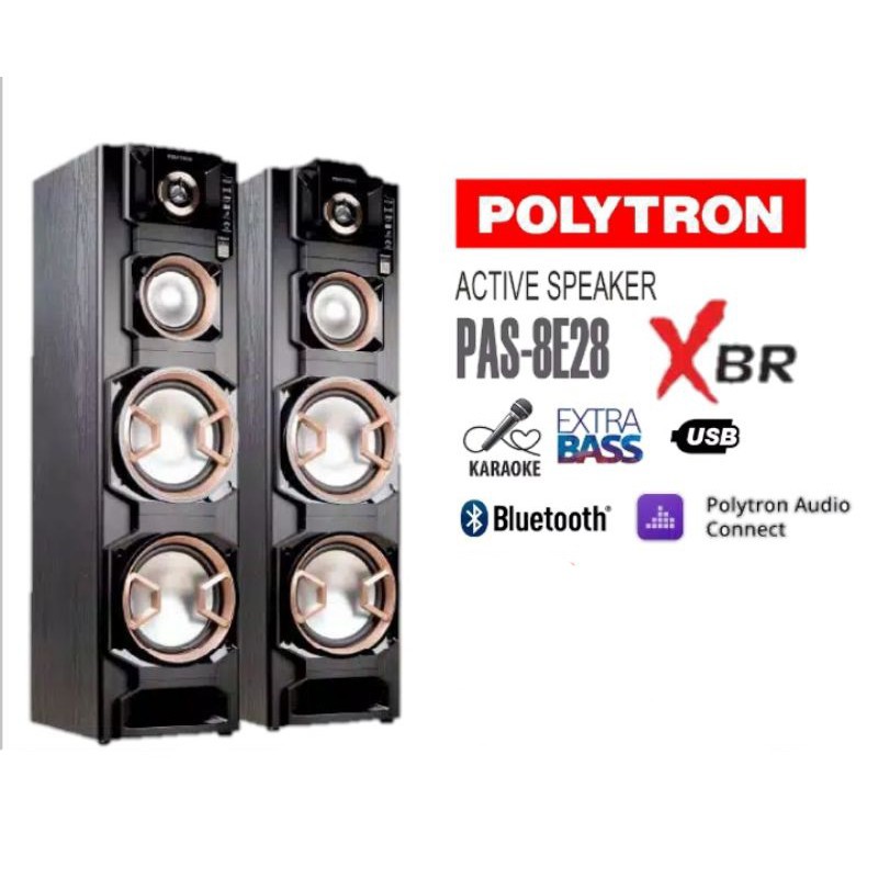 POLYTRON PAS 8E28 ACTIVE SPEAKER USB BLUETOOTH / PAS8E28