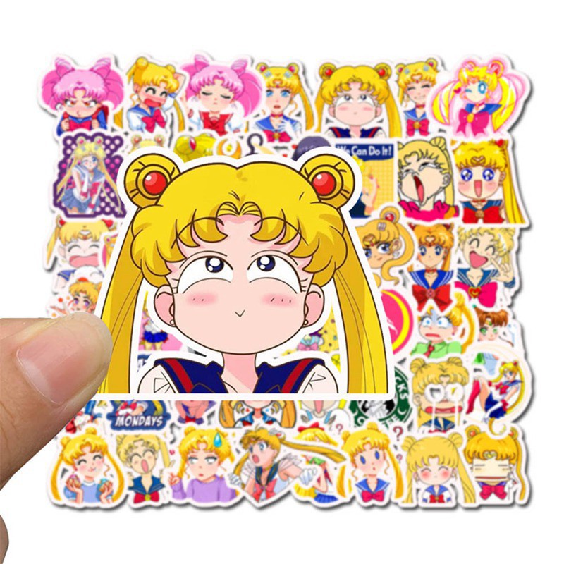 SM003 – Sticker / Stiker Anime Manga Cosplay Jepang Sailor Moon