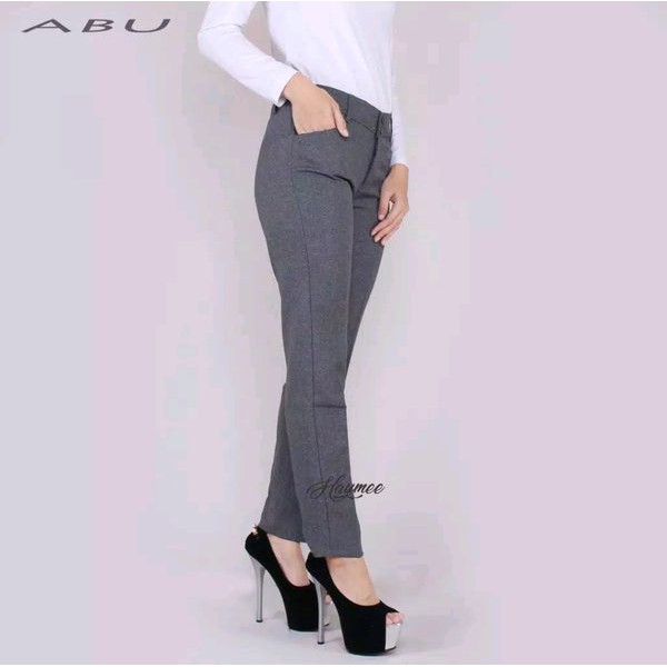 celana kantor wanita panjang slim fit