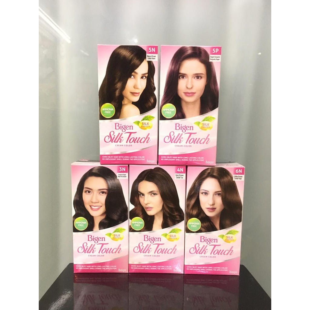 Bigen Silk Touch Semir Pewarna Rambut | Cat Rambut Uban