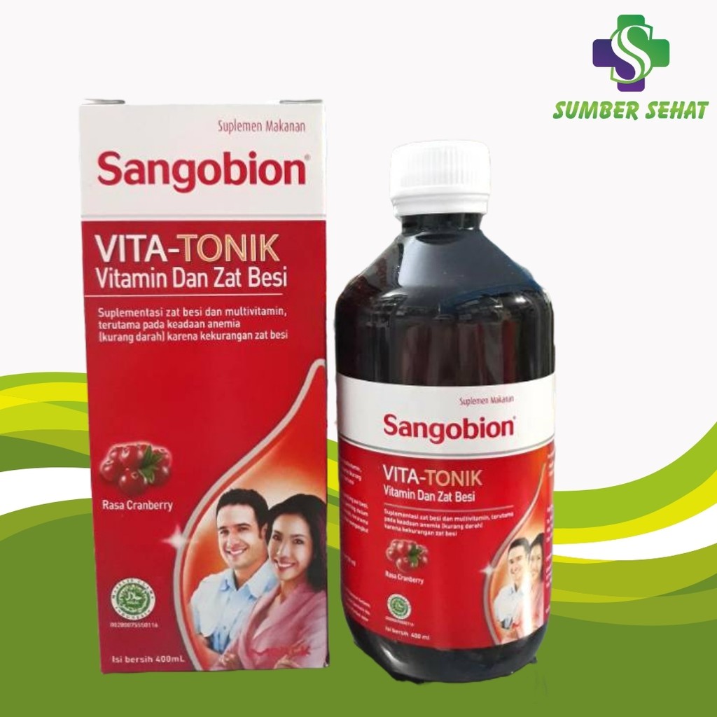 SANGOBION VITATONIK SIRUP 400 ML