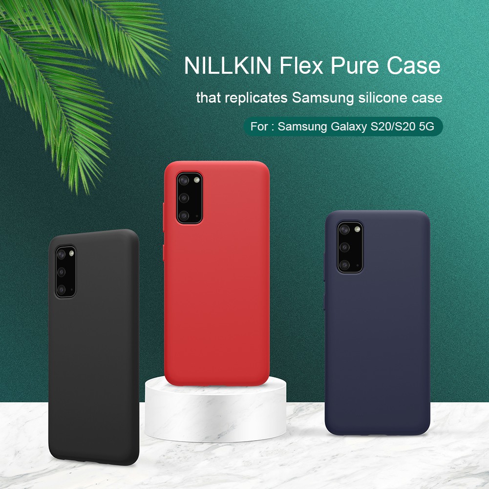 Case SAMSUNG Galaxy S20 5G NILLKIN Flex PURE Cover Softcase soft