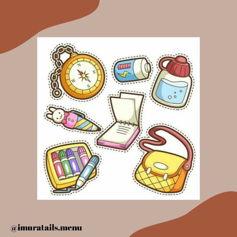 45pcs Sticker Tumblr Stationary 2