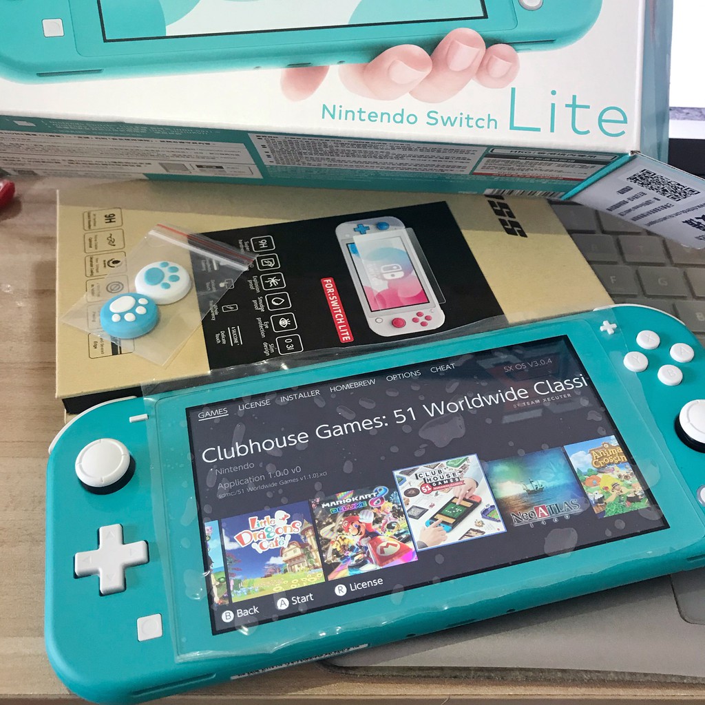 can you play clubhouse games on switch lite