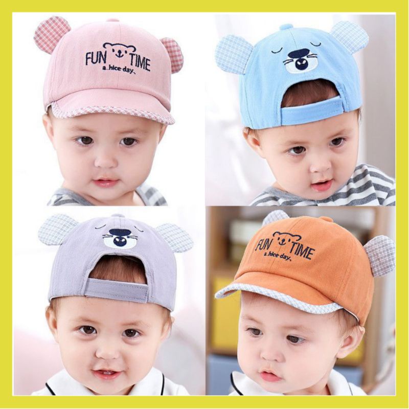 COD TOPI ANAK BAYI LUCU IMPORT MURAH / TOPI BAYI LUCU / TOPI ANAK LAKI KEREN / TOPI ANAK BAYI MURAH 