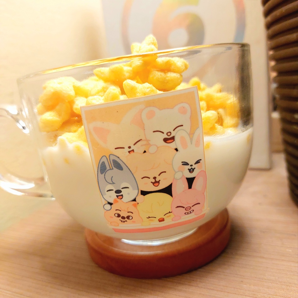 READY STOCK!! Cereal Mug Stray Kids SKZOO