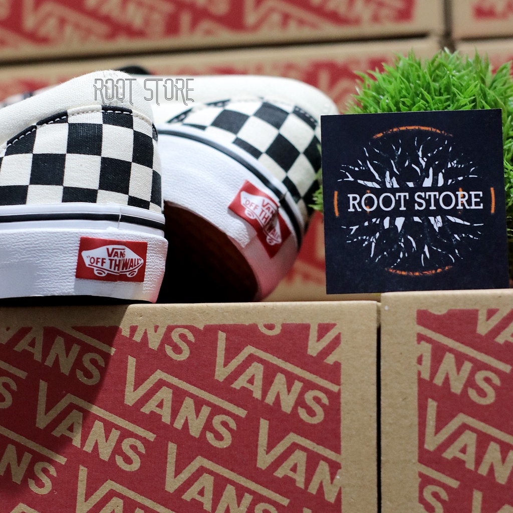 VANS SLIP ON CHECKERBOARD / VANS SLIP ON CATUR