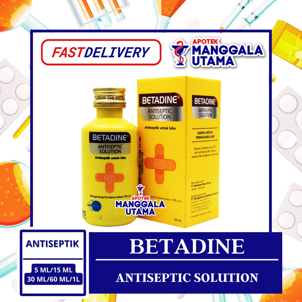 BETADINE ANTISEPTIC SOLUTION