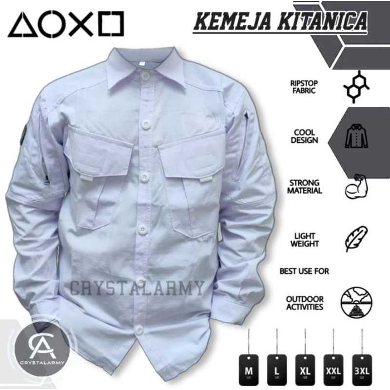 kemeja tactical KTNC - kemeja formal - kemeja parka tactical - kemeja lapangan