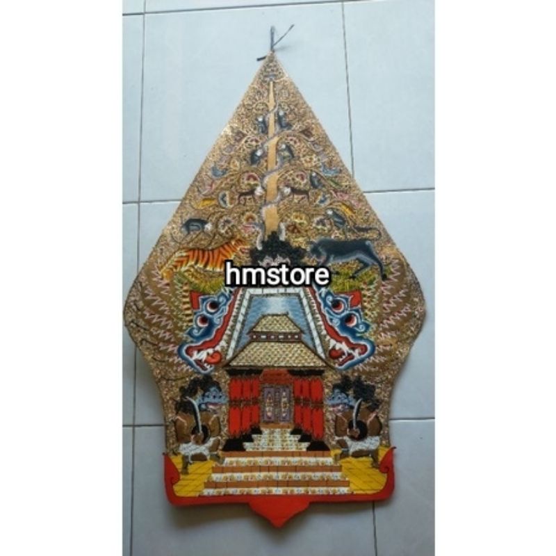 Wayang Kulit Gunungan/Kayon Jumbo Kualitas Super