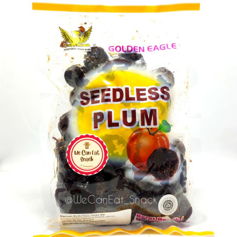 

Golden Eagle Seedless Plum Manisan Plum Tanpa Biji 500gr