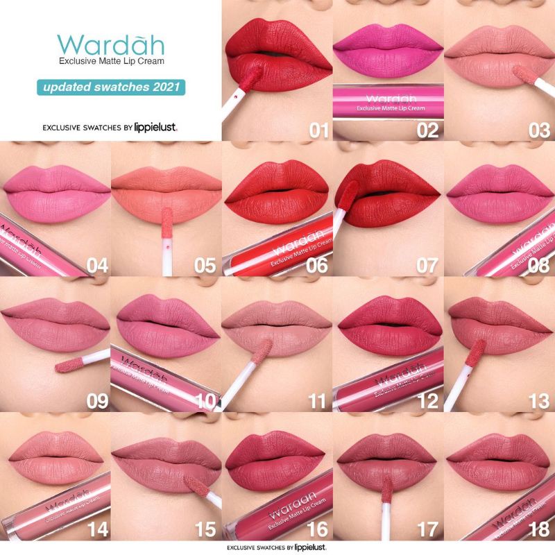 Wardah Exclusive Matte Lip Cream 4gr