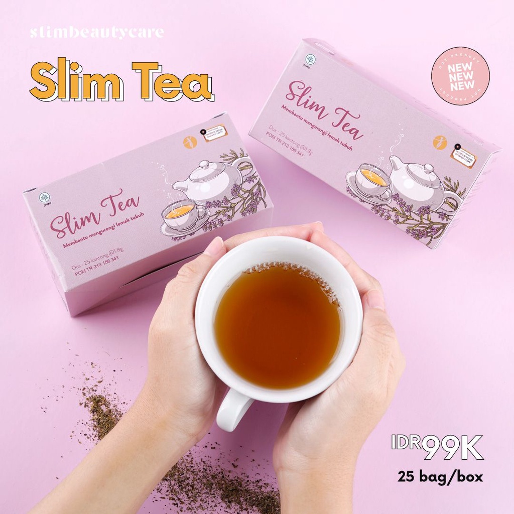 SLIM TEA BY SLIMBEAUTYCARE (TEH PELANGSING / SSLIMMING) BPOM HALAL BUSUI FRIENDLY