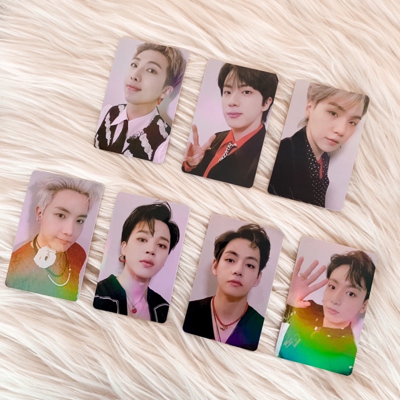 [READ DESC] Unofficial BTS Photocard Butterful Hologram - RM Jin Suga Jhope Jimin Taehyung Jungkook