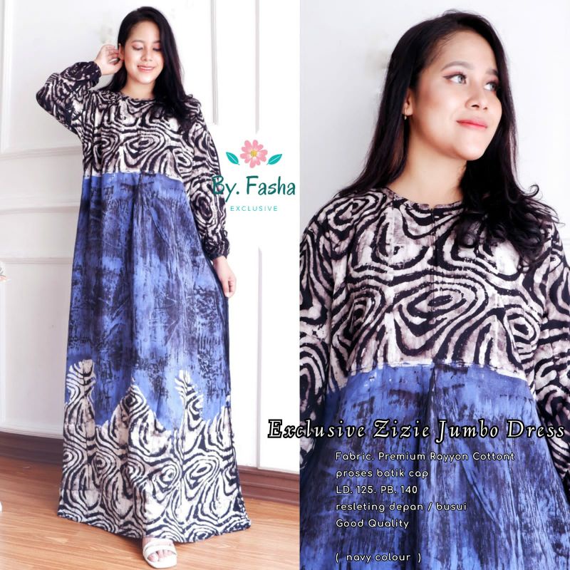 ZIZIE DRESS JUMBO BY FASHA