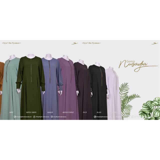 Gamis Nusayba Khadijah Indonesia