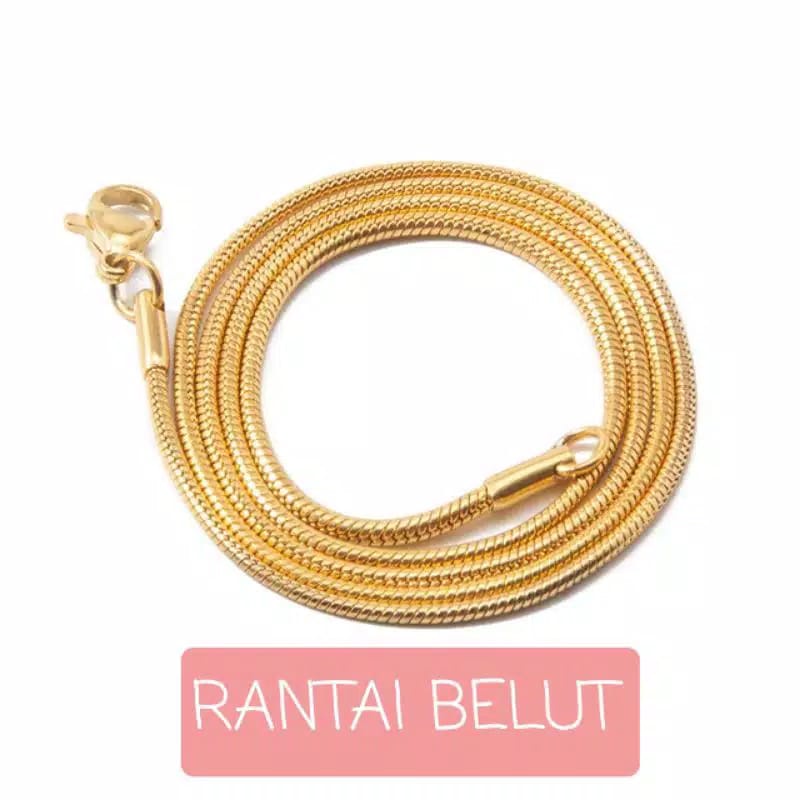 Kalung Inisial Nama Gold / Silver (Pembuatan 2 Minggu) PGM (KN15)