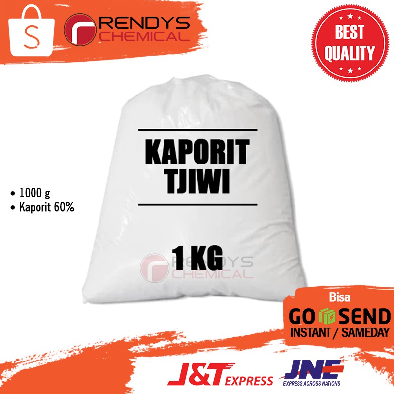 Kaporit TJiwi 60% / Kaporit Bubuk 1 Kg