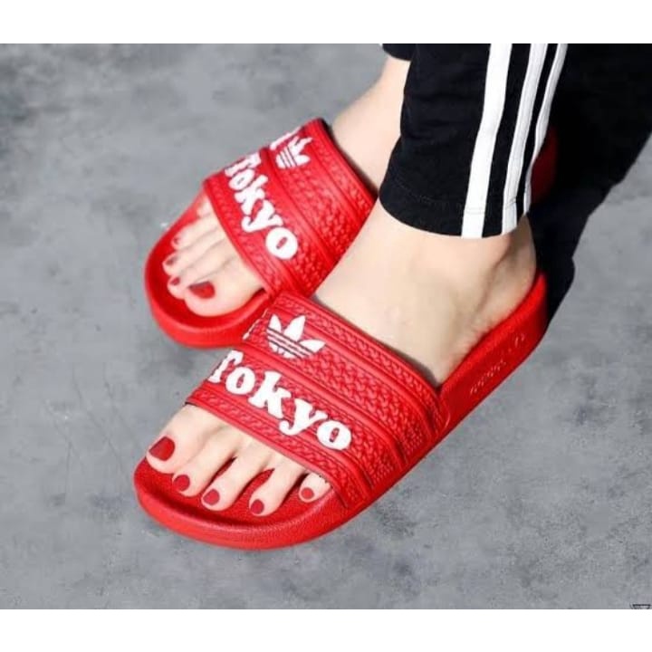 BEST SELLER~SANDAL Slop Pria Adidas Tokyo Premium Quality