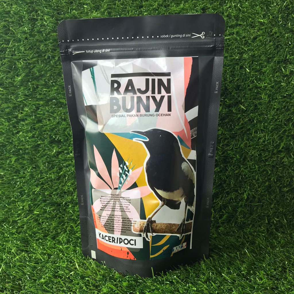 PAKAN BURUNG RAJIN BUNYI SPESIAL UNTUK KACER POCI DLL 250g