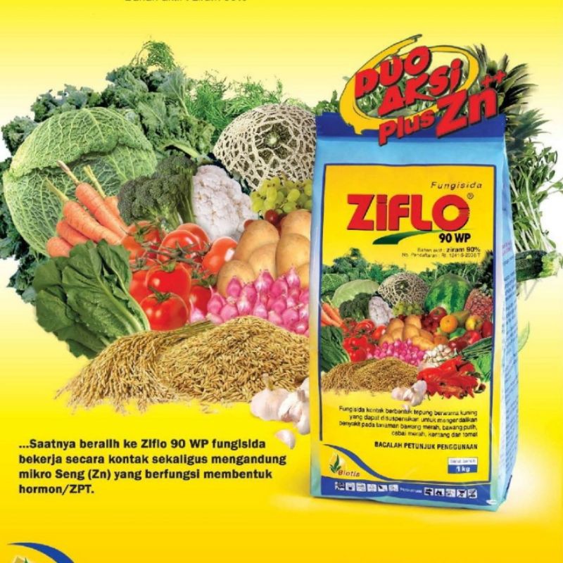 Fungisida Ziflo 90WP 1kg