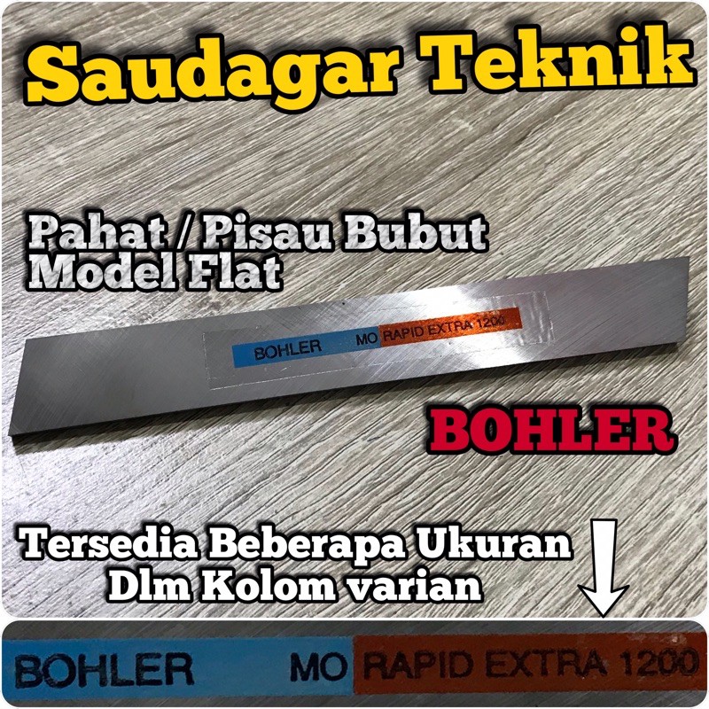 Bohler Mata Pahat Bubut L 20mm 6 inch Pisau Bubut Bohler L 20 mm 6&quot;