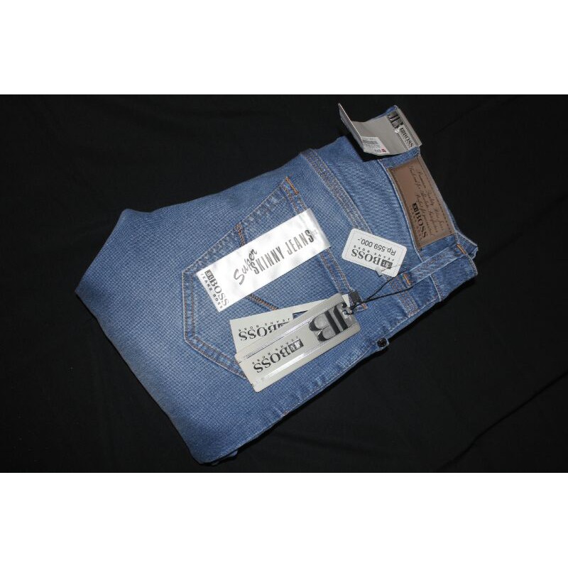 JB Boss Celana Panjang Super Skinny Denim Stretch (Biru)