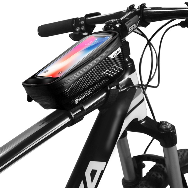 bike frame bag phone