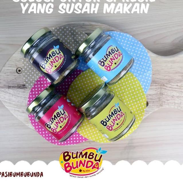 

BUMBU BUNDA by Elia Kaldu MPASI Bayi Homemade /Kaldu Non MSG Non Pengawet Slow Cooker Food Powder €