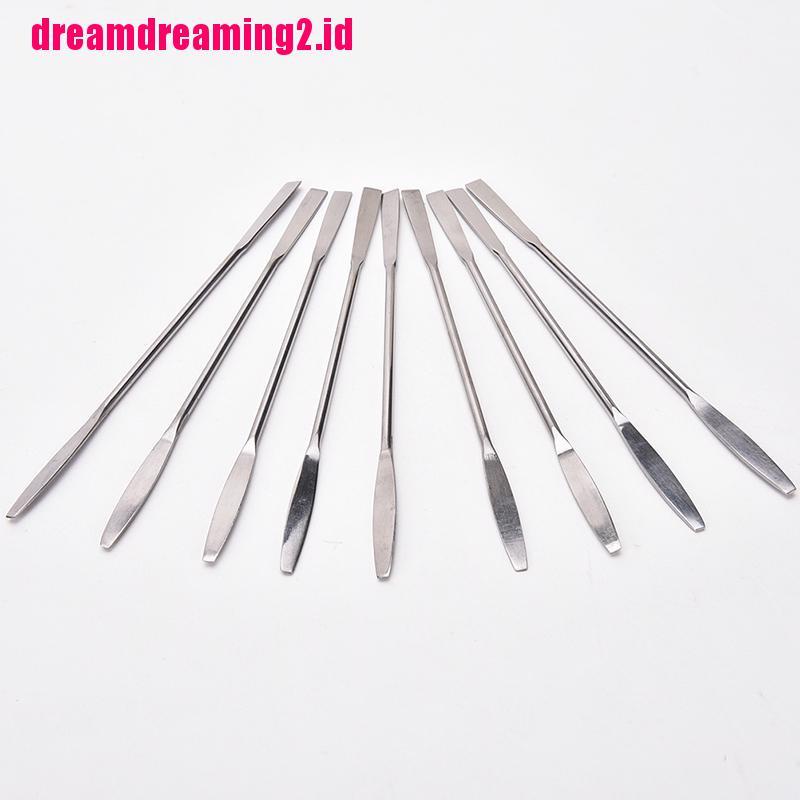 （✔✔❤1pc Palet Spatula Stainless Steel Untuk Nail Art