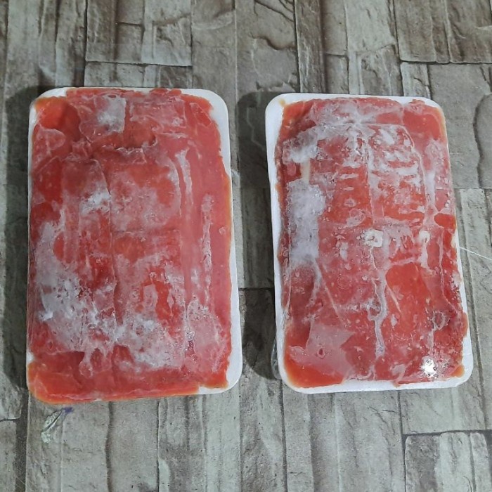 

Beef Slice Non Lemak 250gr