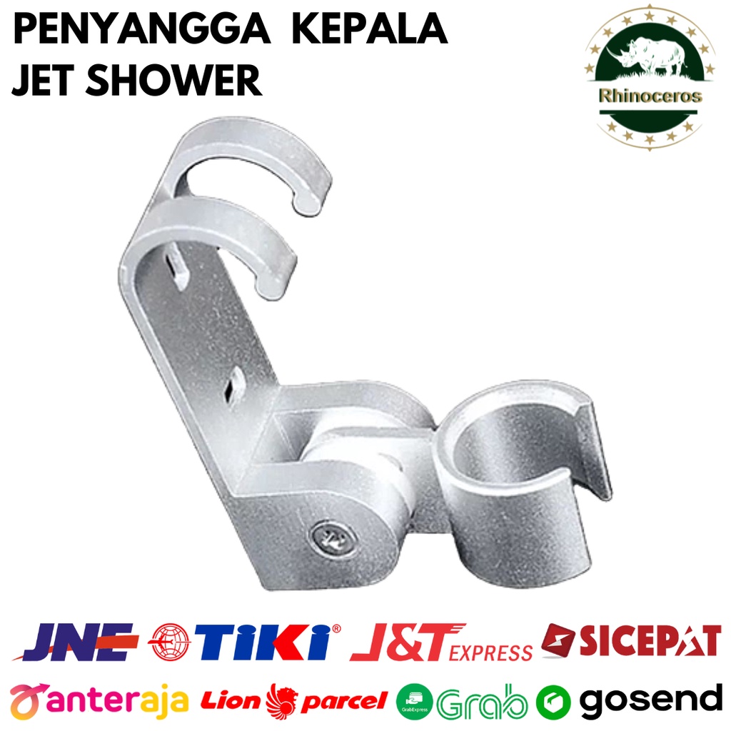 Dudukan Penyangga Shower Bidet Gantungan Kepala Shower Baut