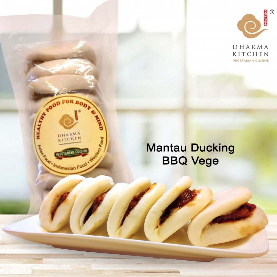 

Dharma Kitchen - Mantau Ducking BBQ Vegetarian - Frozen Healty Food