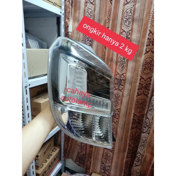 Stop Lamp Assy Agya new 2021 warna clear Albino / lampu belakang agya ayla axia wigo