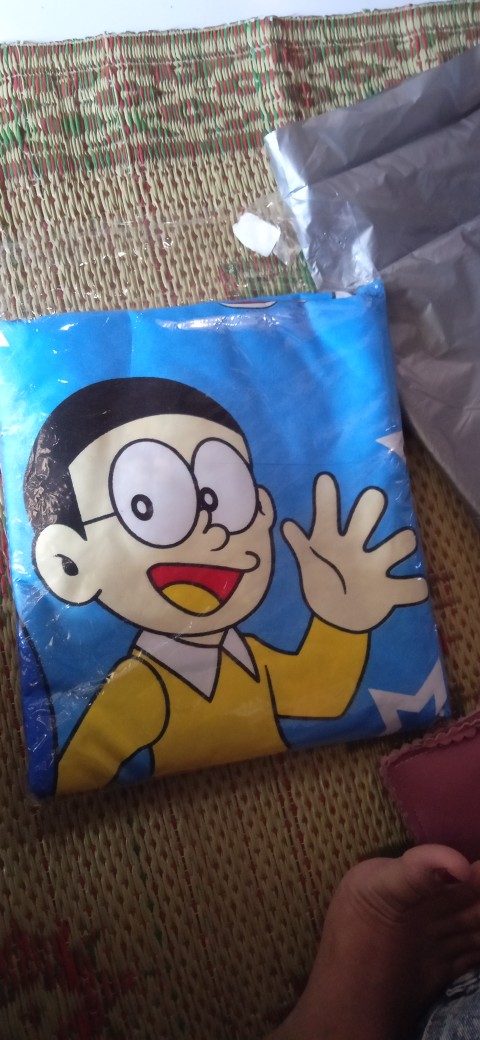 Sprei Doraemon Star Uk 90, 100, 120, 160, 180, 200