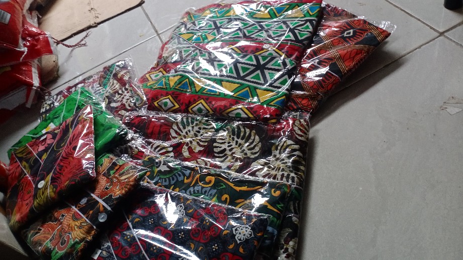 Piyama Batik Couple Anak-dewasa (batik Bagan)