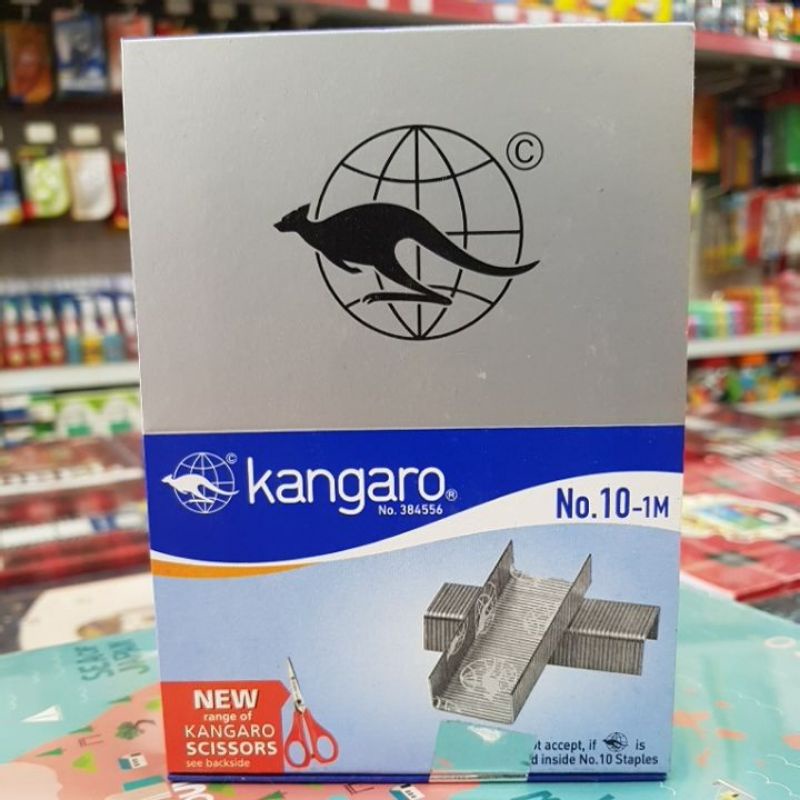 

Isi Staples Kangaro No 10 (1 pak isi 20pcs pak kcl)