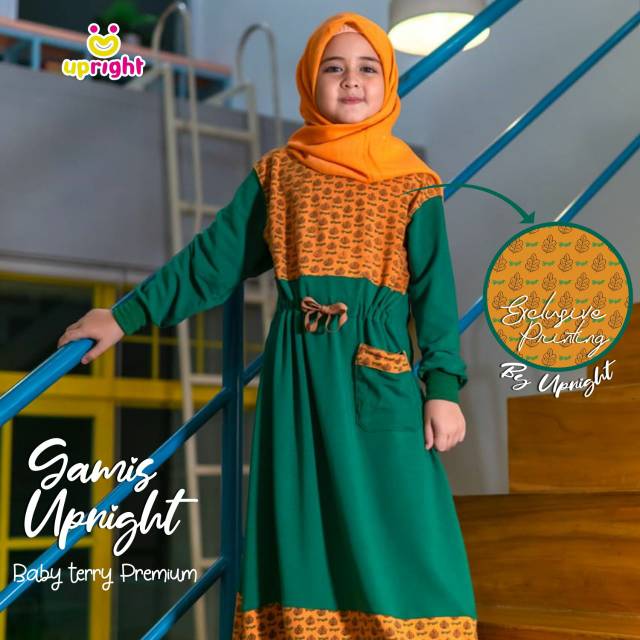 Ready gamis upright terry SML