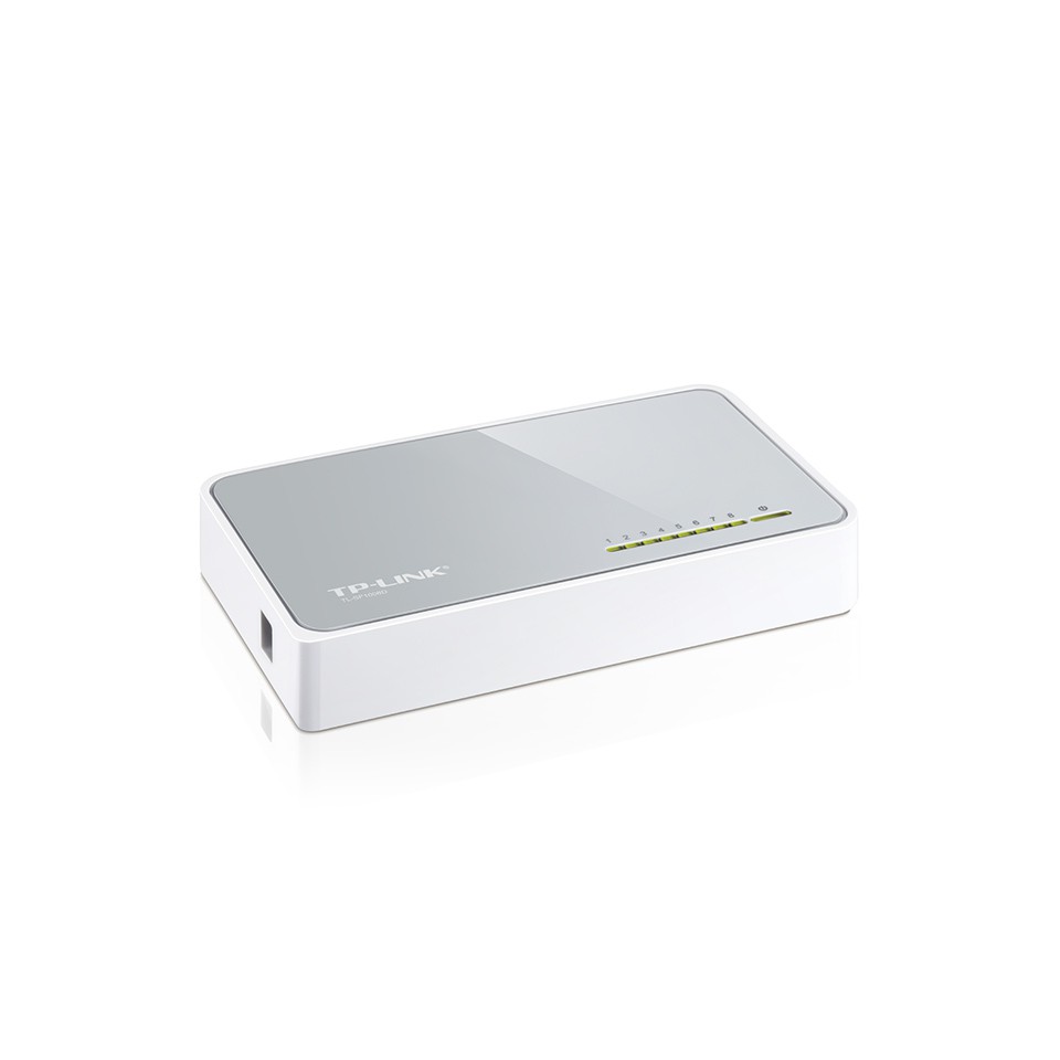 TP Link - Desktop Switch - TL - SF1008D 8 - Port 10/100Mbps