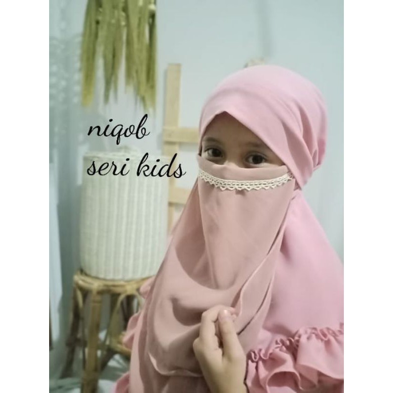 Niqab Seri Anak &amp; Dewasa