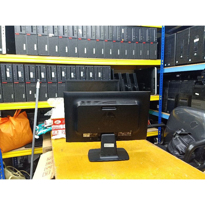 MONITOR LED HP 19 INCH WIDE BARANG MANTAP