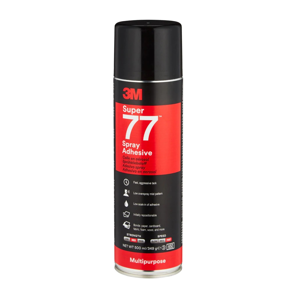 

3M Super 77 Multipurpose Spray Adhesive Lem Mutifungsi 375gr
