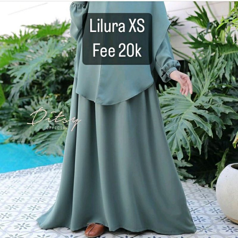 Ditsy Lilura Mazen Deep Lichen XS